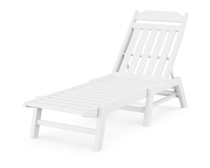 Country Living Cottage Chaise in White