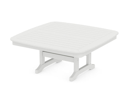 POLYWOOD® Nautical 44" Conversation Table in White