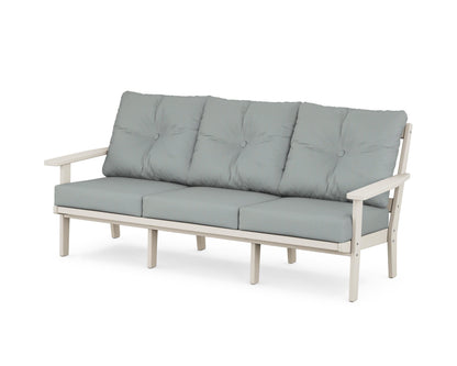 POLYWOOD® Oxford Deep Seating Sofa in Sand / Spa