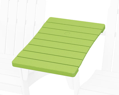 POLYWOOD® 400 Series Straight Adirondack Connecting Table in Lime