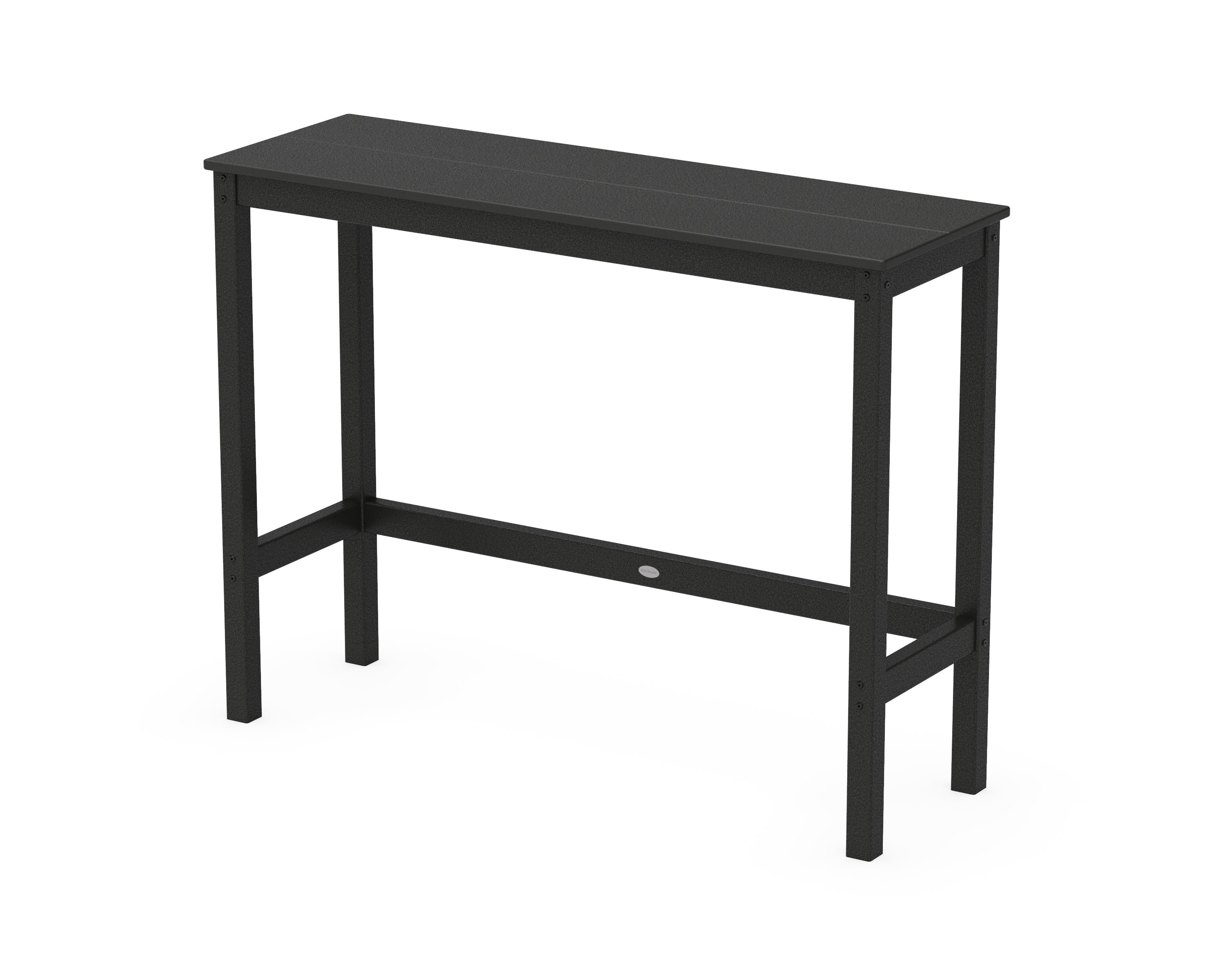 POLYWOOD® Studio Balcony Bar Table in Black