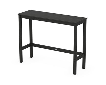 POLYWOOD® Studio Balcony Bar Table in Black