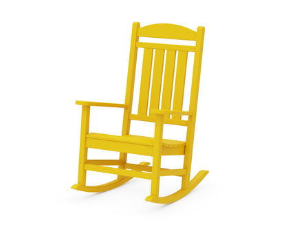 POLYWOOD® Presidential Rocking Chair in Lemon
