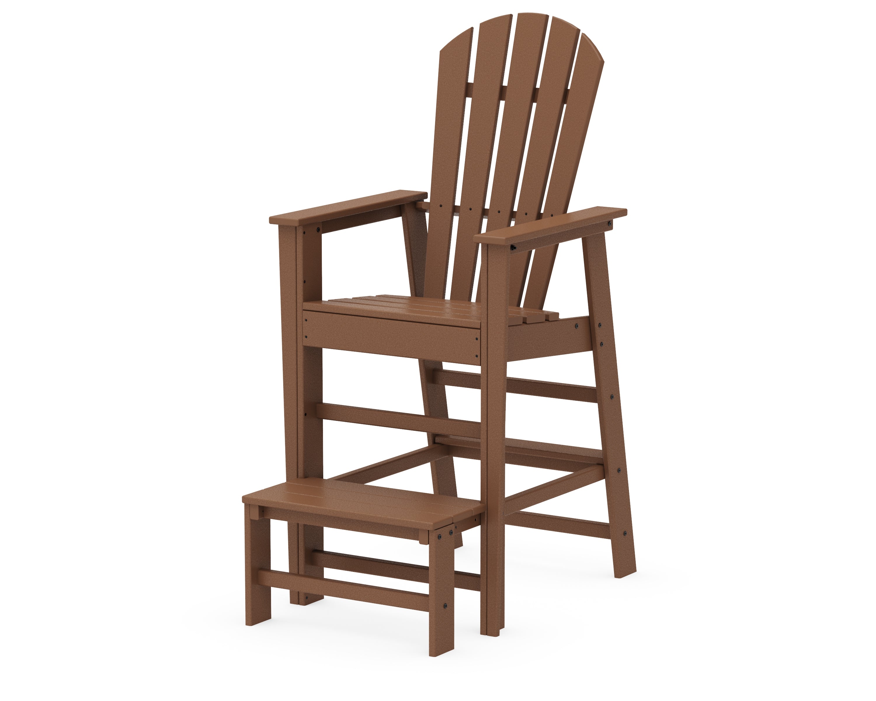 POLYWOOD® South Beach Lifeguard Chair in Teak