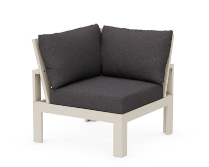 Unbranded Modular Corner Chair in Sand / Ash Charcoal