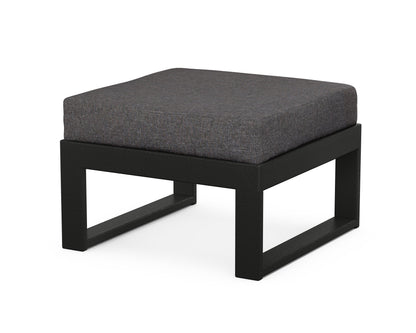 Unbranded Modular Ottoman - Modern in Black / Ash Charcoal