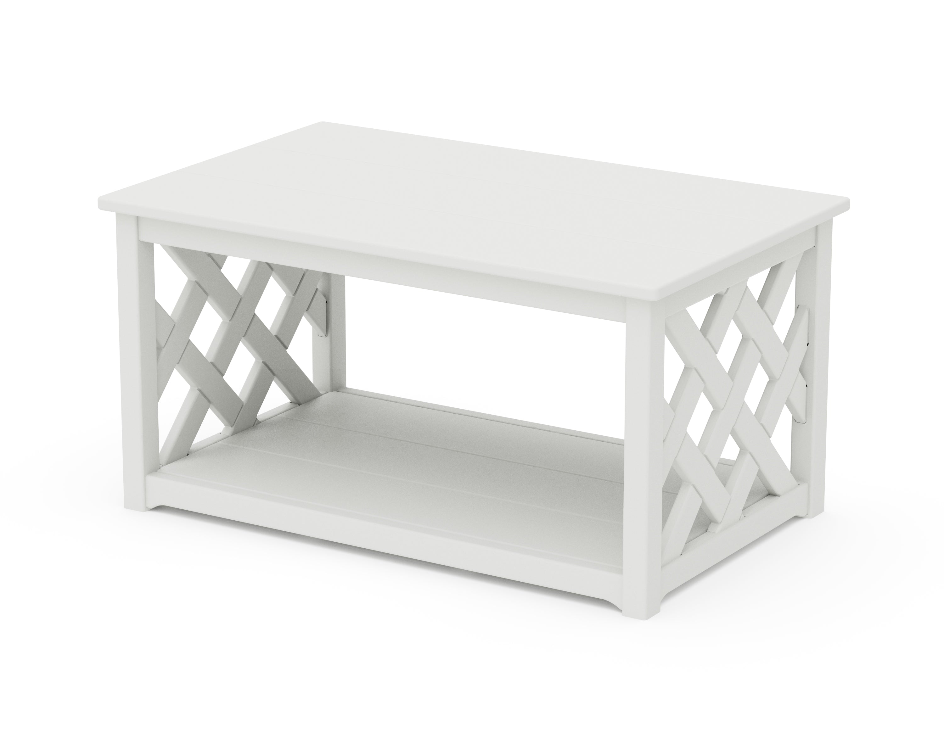 Country Living Wovendale Coffee Table in White