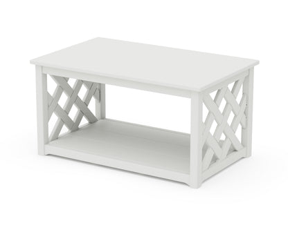Country Living Wovendale Coffee Table in White