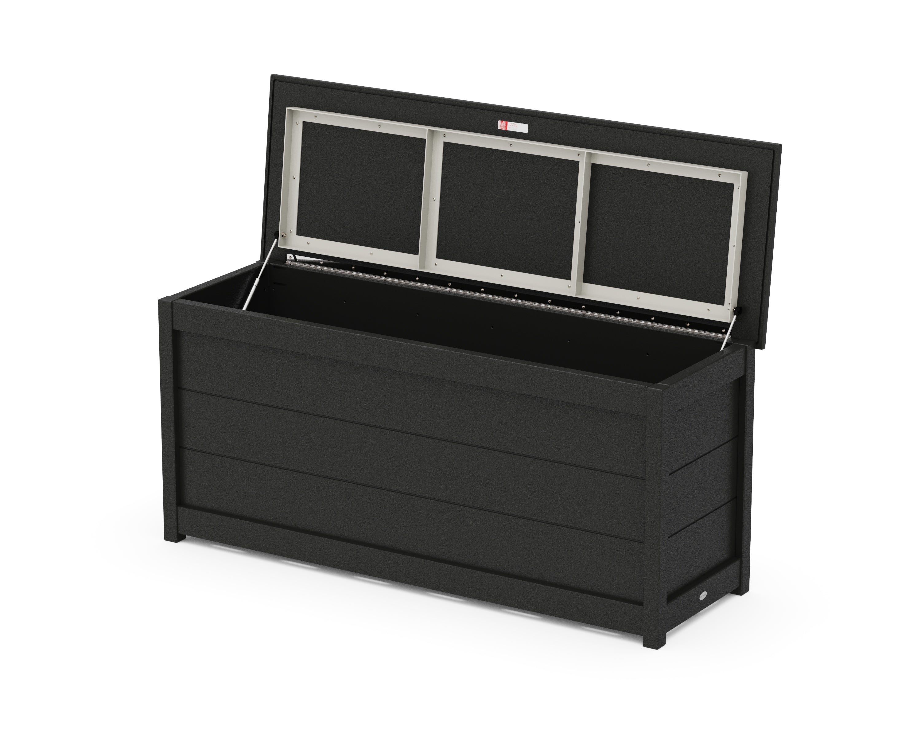POLYWOOD® 68" Console Table with Storage in Black