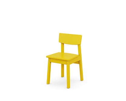 POLYWOOD® Kids Modern Studio Dining Chair in Lemon