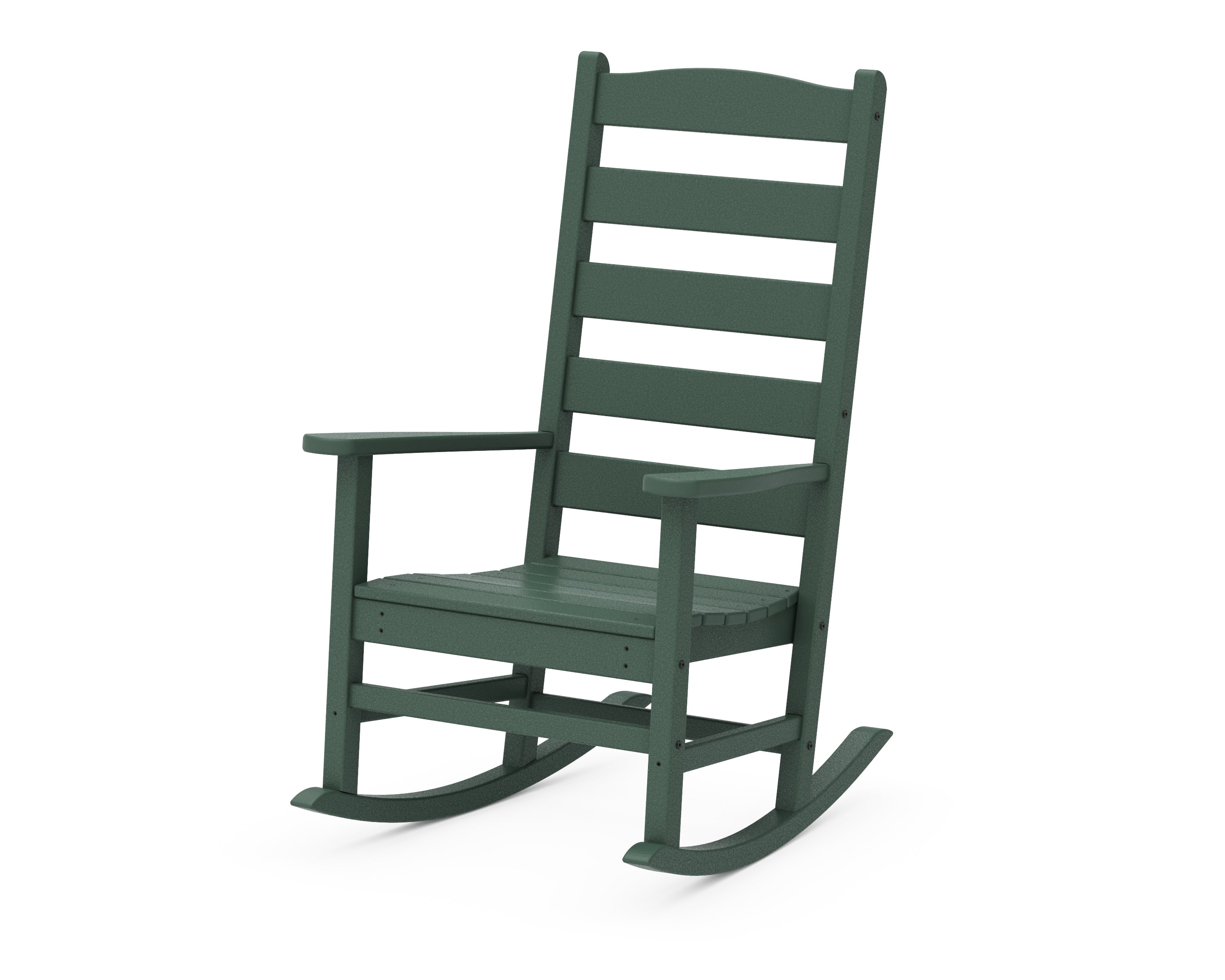 POLYWOOD® Shaker Porch Rocking Chair in Green