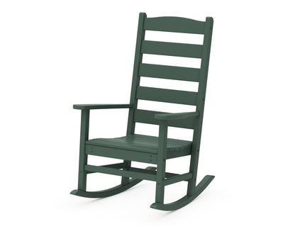POLYWOOD® Shaker Porch Rocking Chair in Green