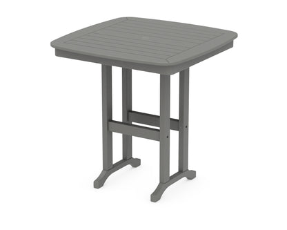 POLYWOOD® Nautical 37" Counter Table in Slate Grey