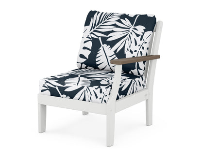 Braxton Modular Right Arm Chair - White