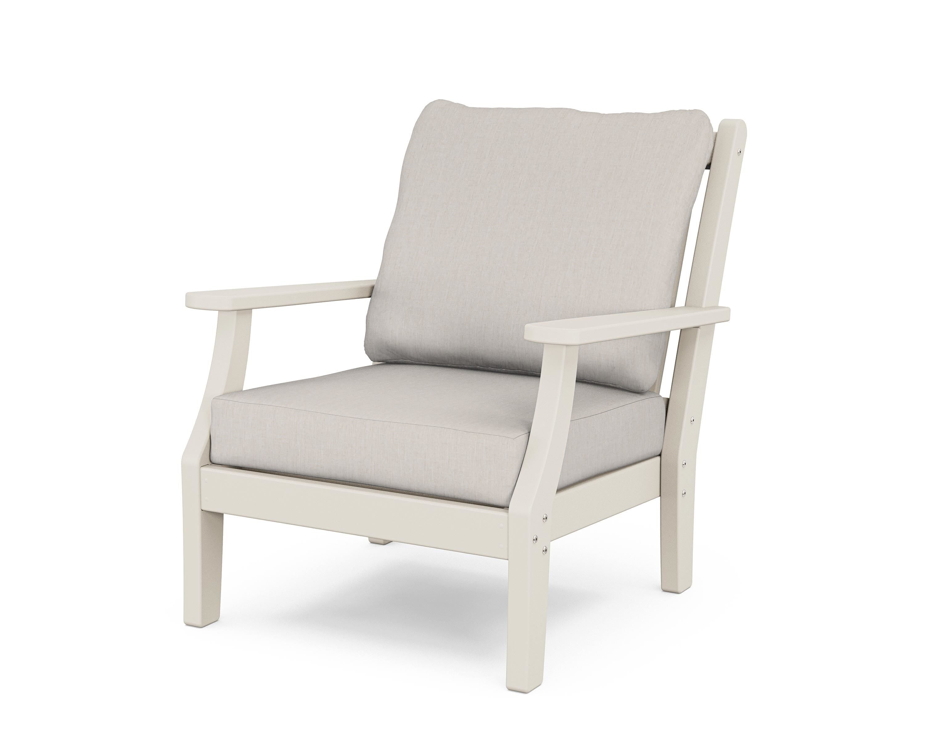 Country Living Wovendale Deep Seating Chair in Sand / Cast Ash