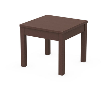 POLYWOOD® 22" Square End Table in Mahogany