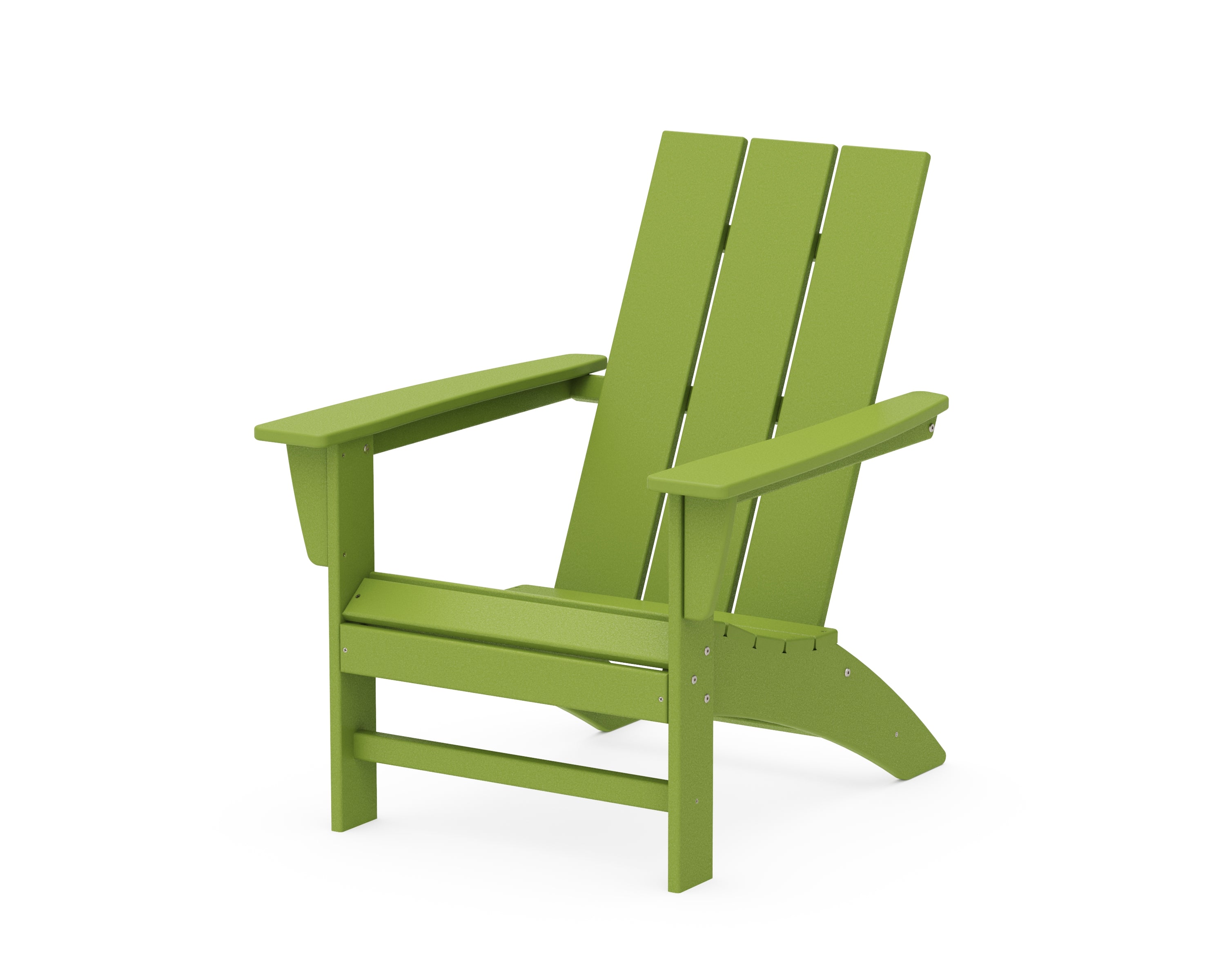 POLYWOOD® Modern Adirondack Chair in Lime