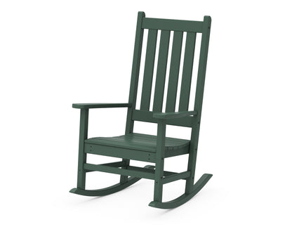 POLYWOOD® Vineyard Porch Rocking Chair in Green