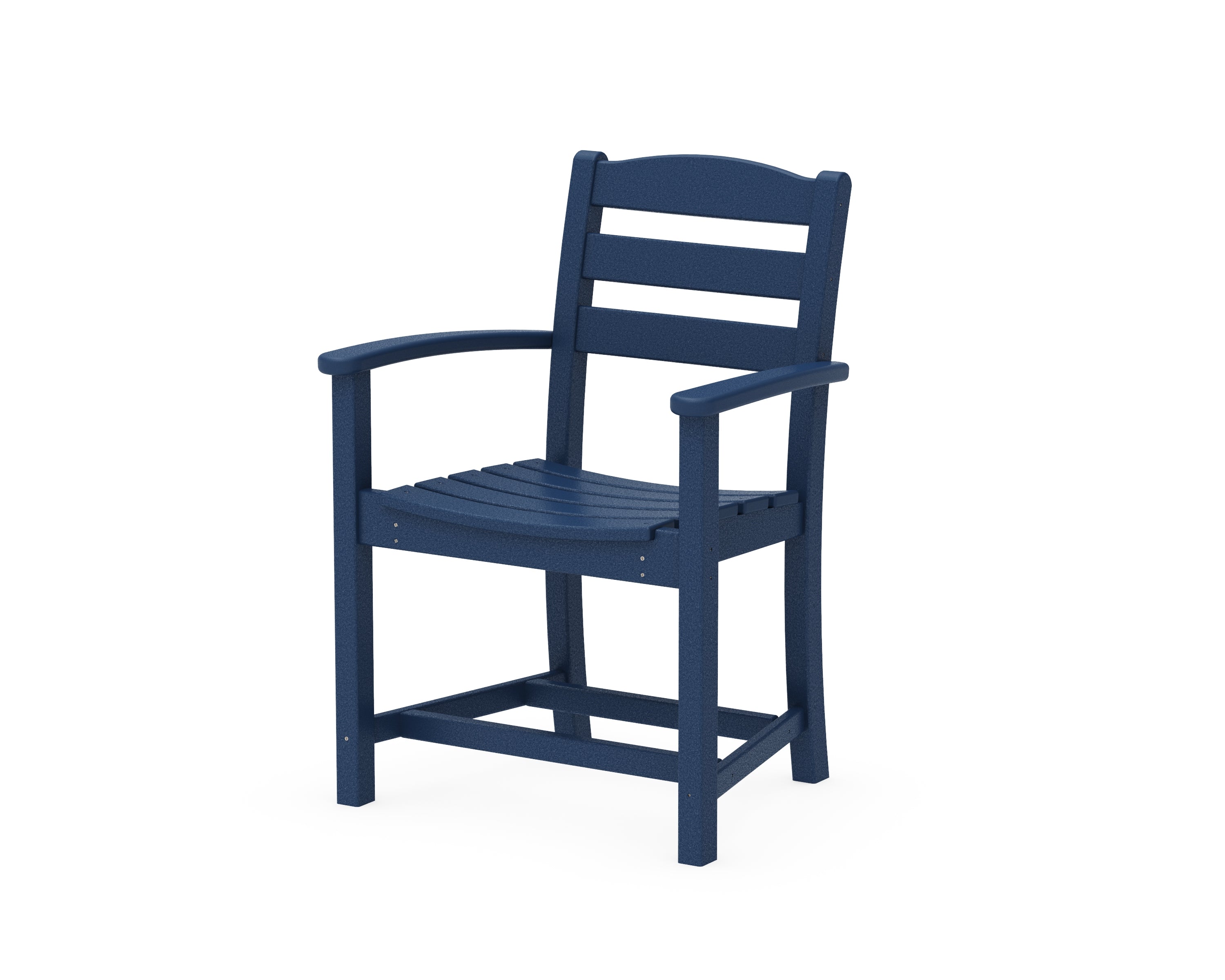 POLYWOOD® La Casa Café Dining Arm Chair in Navy