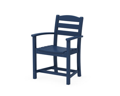 POLYWOOD® La Casa Café Dining Arm Chair in Navy