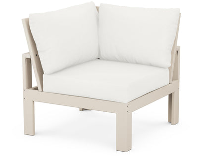 Unbranded Modular Corner Chair in Sand / Natural Linen