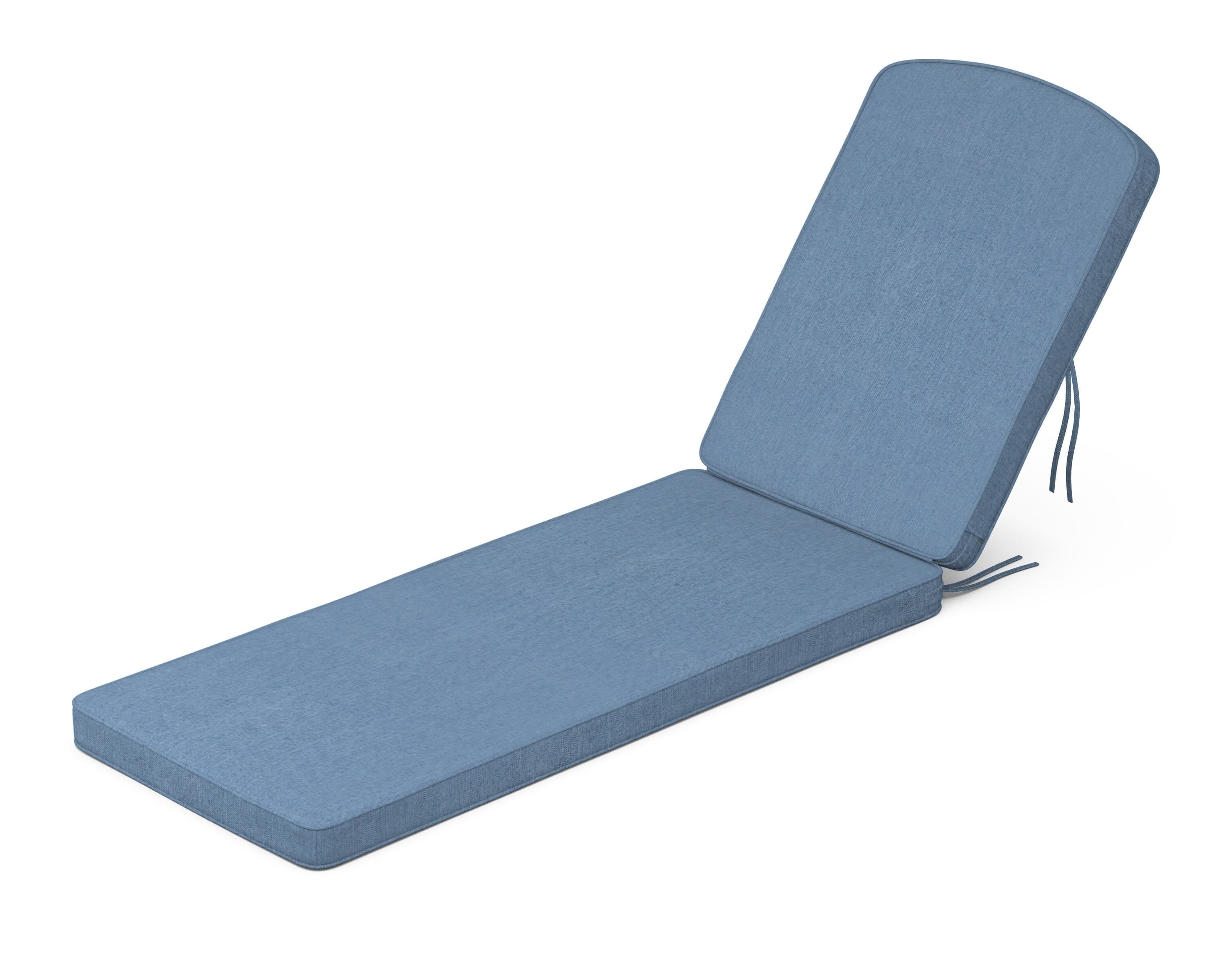 Martha Stewart by POLYWOOD® Chinoiserie Chaise Cushion in Sky Blue