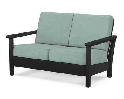 Harbour Deep Seating Loveseat - Black