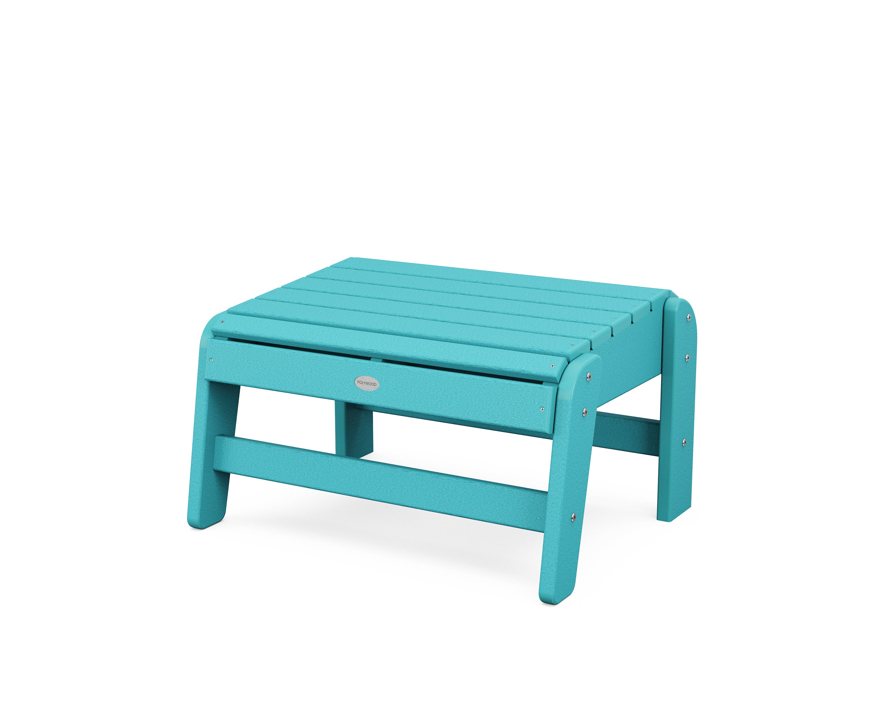 POLYWOOD® Grand Adirondack Ottoman in Aruba