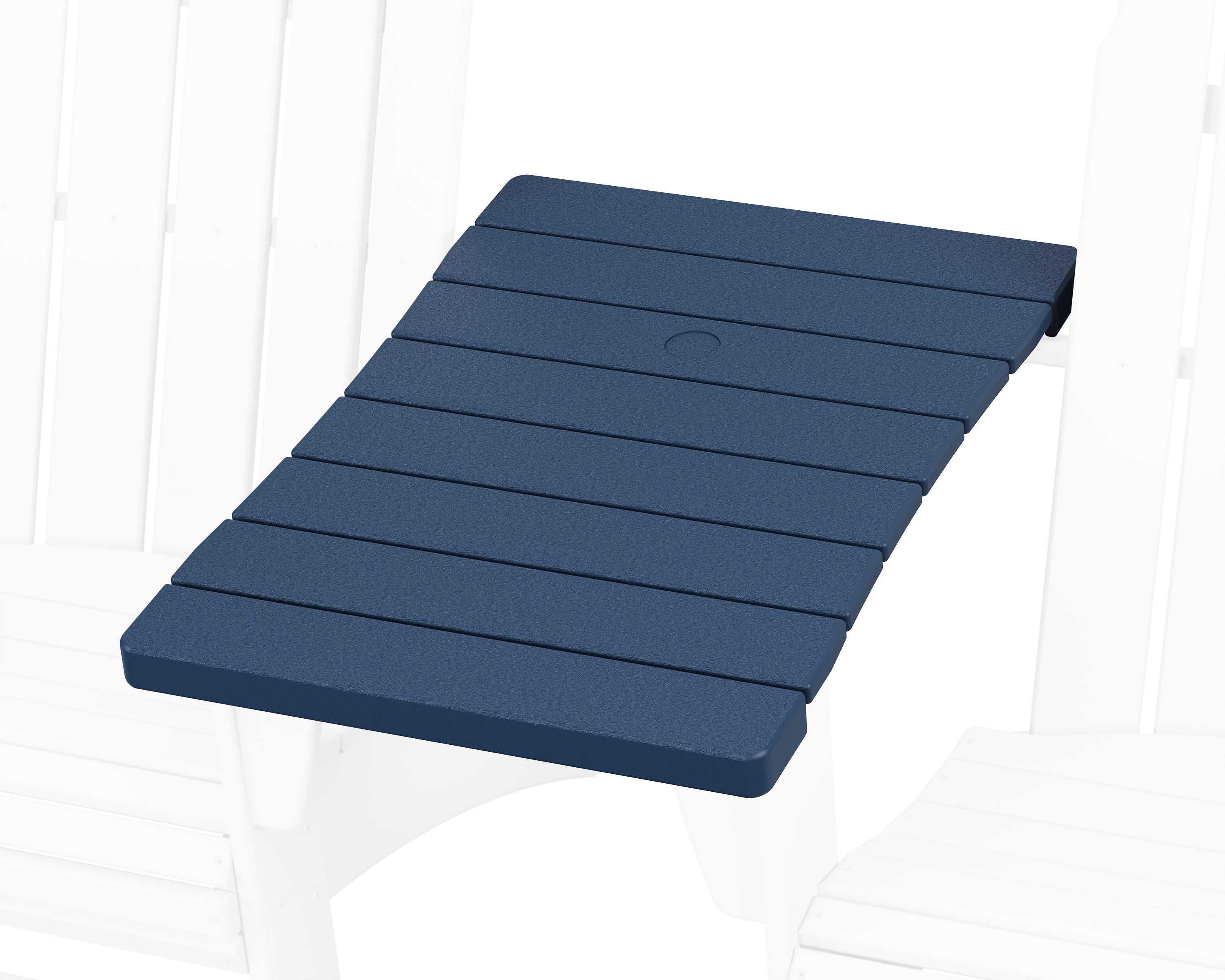 POLYWOOD® 600 Series Straight Adirondack Connecting Table in Navy