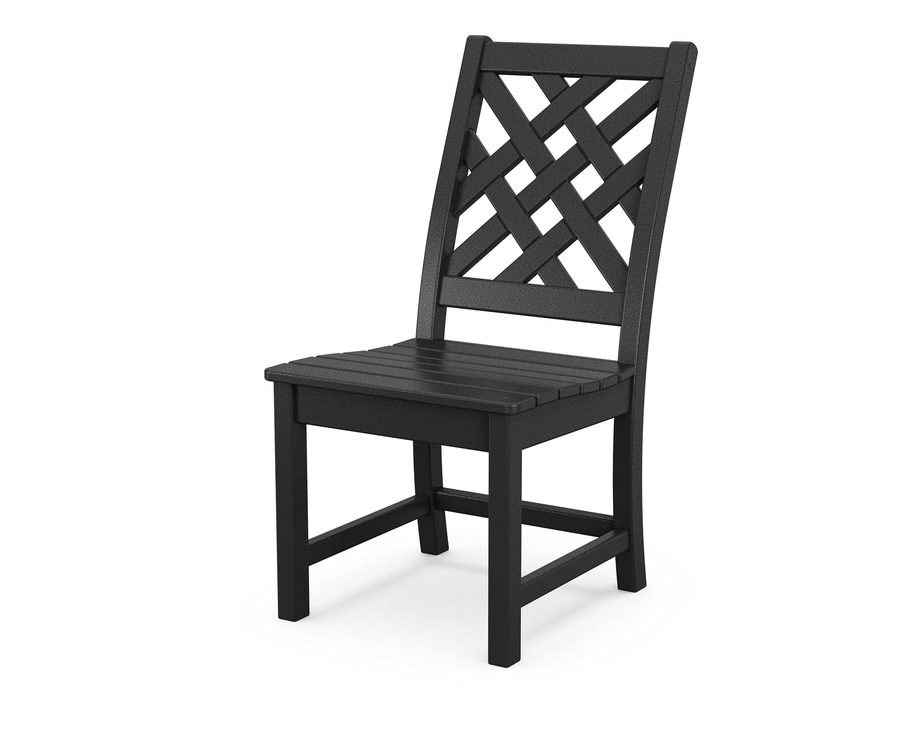 Country Living Wovendale Dining Side Chair in Black