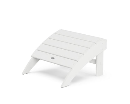 POLYWOOD® Vineyard Adirondack Ottoman in White