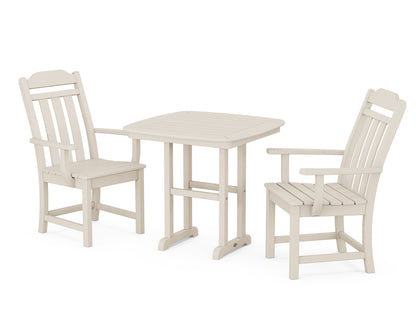Country Living Cottage 3-Piece Dining Set in Sand