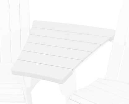 POLYWOOD® 600 Series Angled Adirondack Connecting Table in White