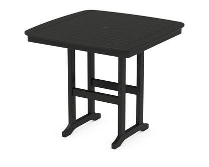 POLYWOOD® Nautical 44" Counter Table in Black