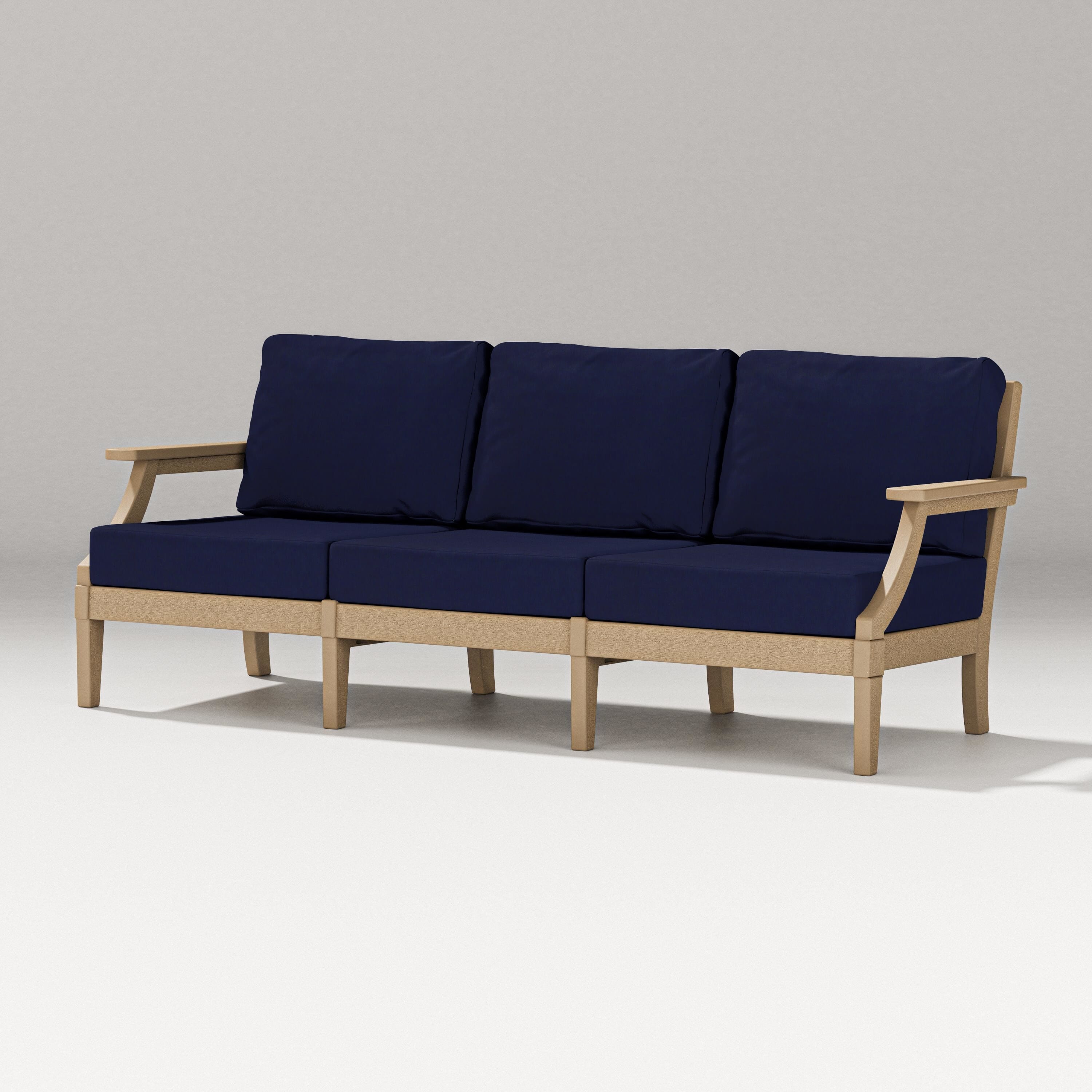 PW Designer Series Estate Sofa in Vintage Sahara / Navy