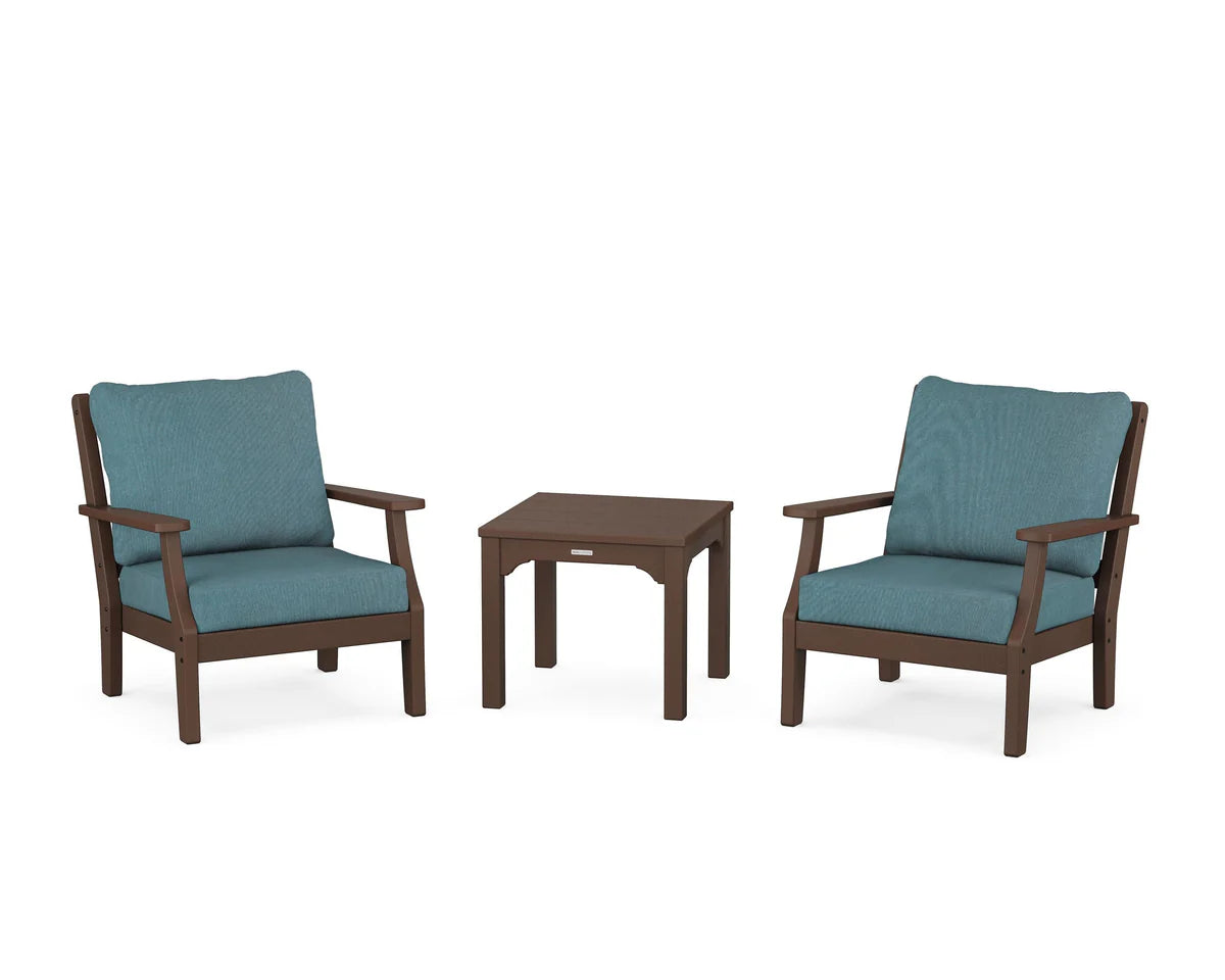 Chinoiserie 3-Piece Deep Seating Set