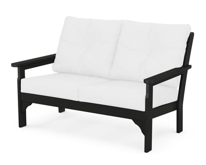 Vineyard Deep Seating Loveseat - Black