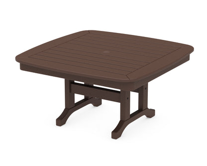POLYWOOD® Nautical 37" Conversation Table in Mahogany