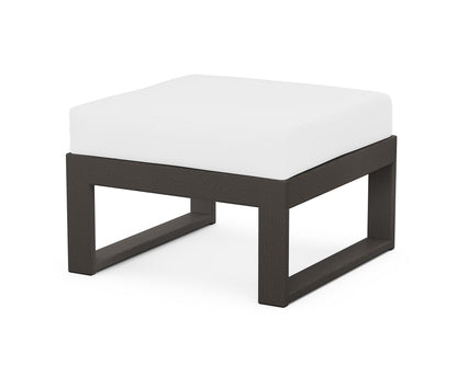 Unbranded Modular Ottoman - Modern in Vintage Coffee / Natural