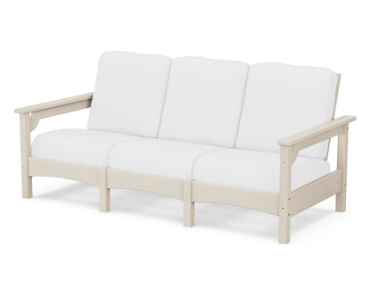 POLYWOOD® Club Sofa in Sand / Natural