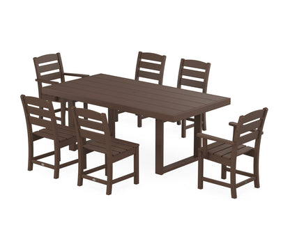 POLYWOOD® Lakeside 7-Piece Dining Set in Mahogany