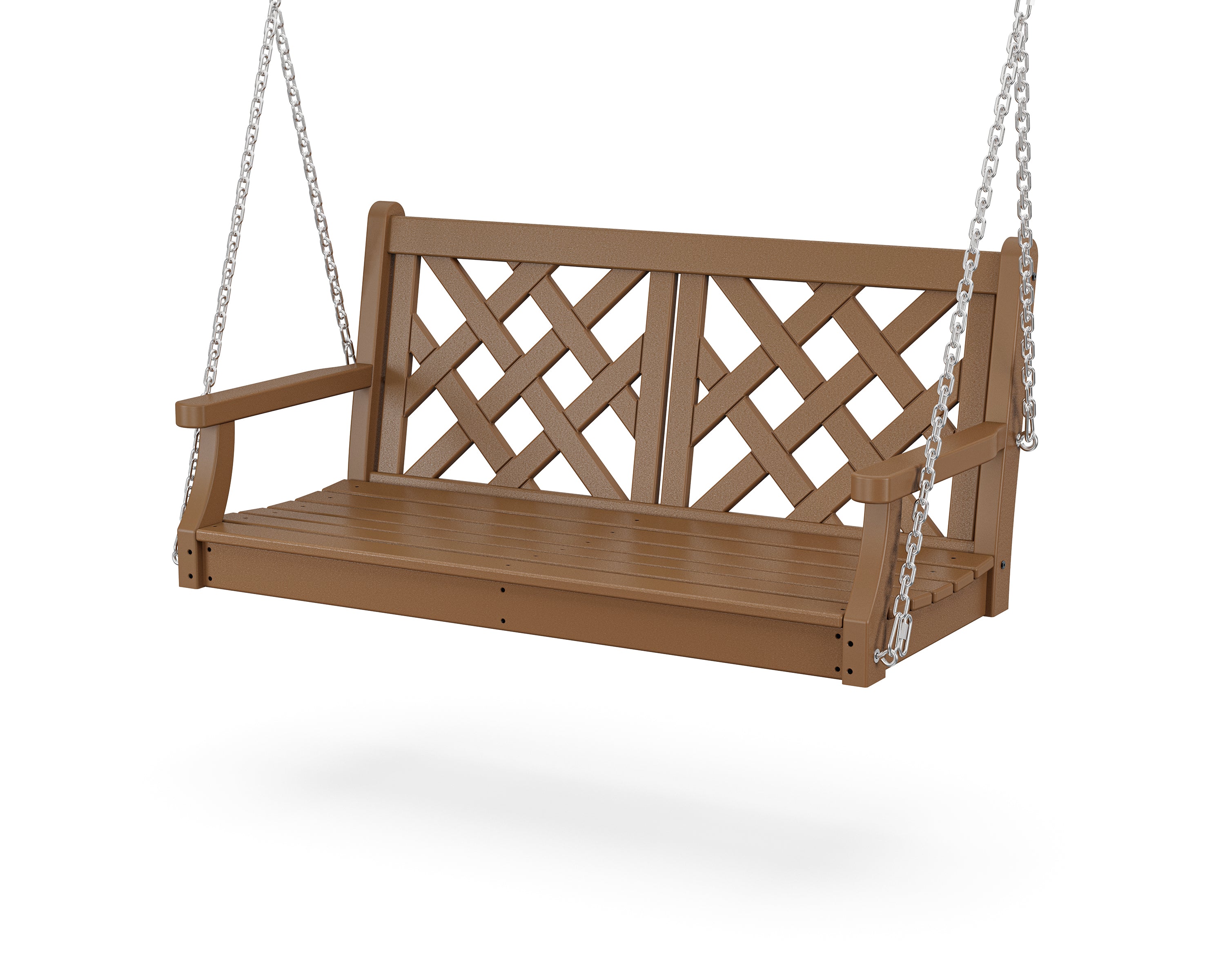 Country Living Wovendale 48" Swing in Teak