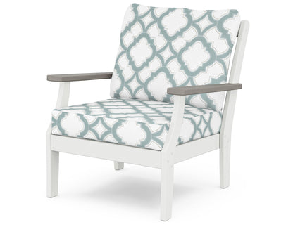 Braxton Deep Seating Chair - White