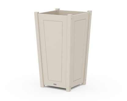 Country Living Country Living Large Tapered Square Tall Planter Box in Sand