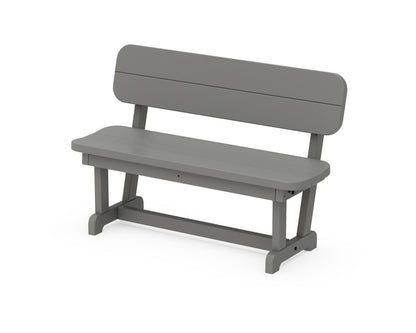 POLYWOOD® Park 48" Bench in Slate Grey