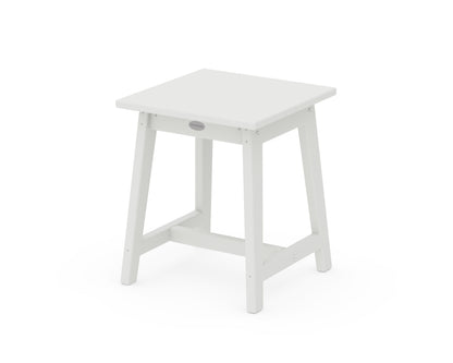 POLYWOOD® Studio Side Table  in White