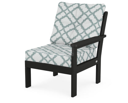 Vineyard Modular Right Arm Chair - Black