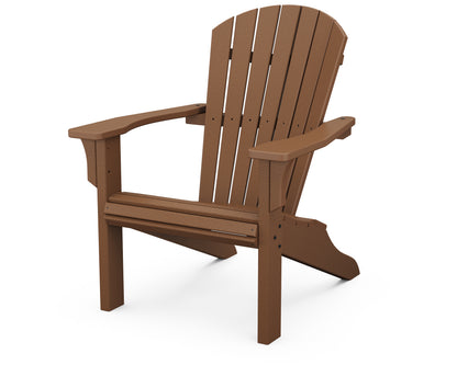 POLYWOOD® Seashell Adirondack in Teak