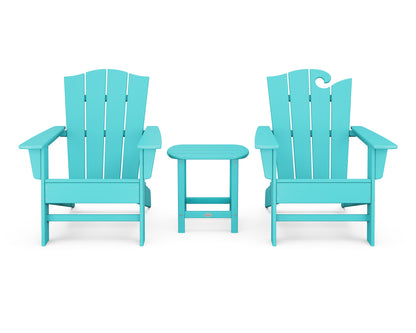 POLYWOOD® Wave Collection 3-Piece Set in Aruba
