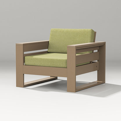 PW Designer Series Latitude Lounge Chair in Vintage Sahara / Chartreuse Boucle